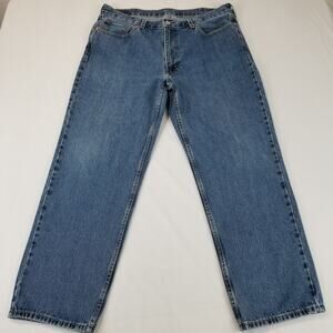 Levis 550 Jeans Mens 38x30 Blue Relaxed Fit Tapered Leg Denim 100% Cotton Pants